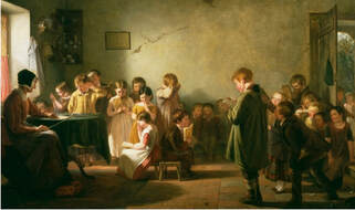 Image: Dame School 1845